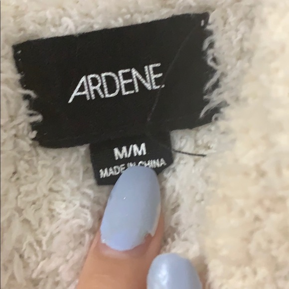 Cropped Fuzzy Hoodie - Picture 3 of 3